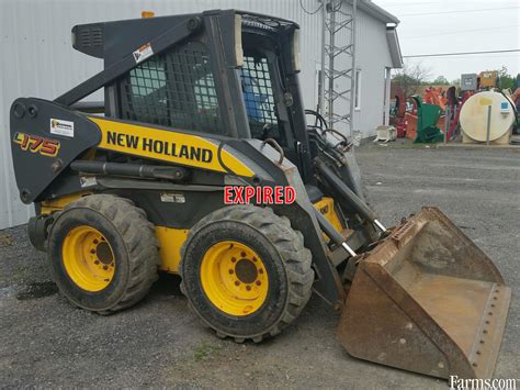 2007 new holland l175 skid steer|l170 new holland for sale.